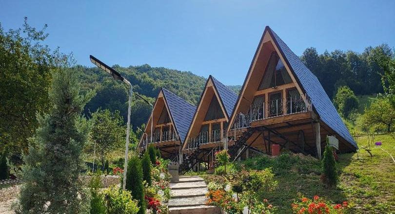 A-Frame Bella Villa Zavoi Exterior foto